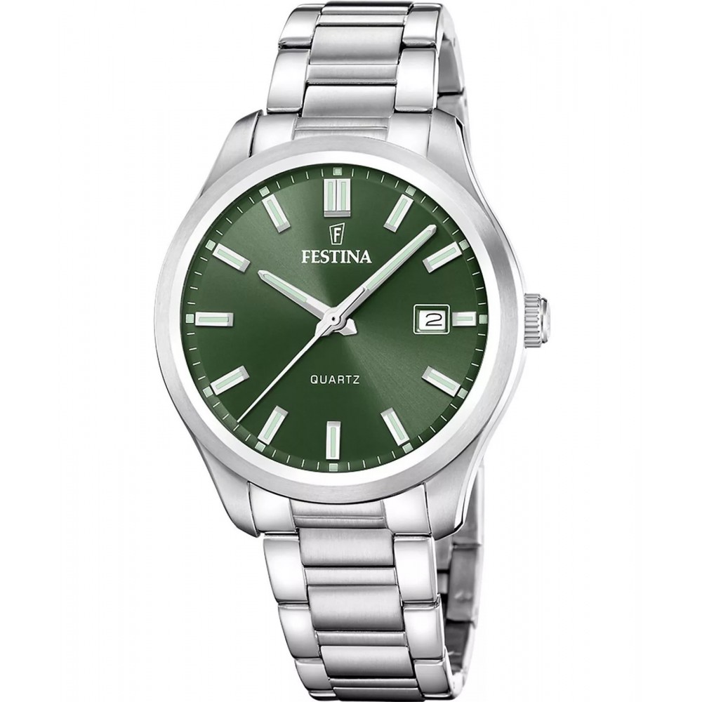 FESTINA Ρολόι Ανδρικό Ασημί Ανοξείδωτο Ατσάλι Μπρασελέ F20736/4 FESTINA Ρολόι Ανδρικό Ασημί Ανοξείδωτο Ατσάλι Μπρασελέ F20736/4