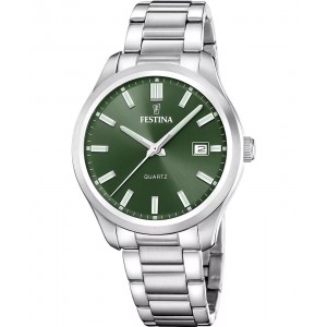 FESTINA Ρολόι Ανδρικό Ασημί Ανοξείδωτο Ατσάλι Μπρασελέ F20736/4 FESTINA Ρολόι Ανδρικό Ασημί Ανοξείδωτο Ατσάλι Μπρασελέ F20736/4
