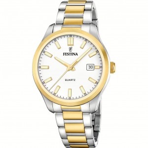FESTINA Ρολόι Ανδρικό Δίχρωμο Ανοξείδωτο Ατσάλι Μπρασελέ F20738/1 FESTINA Ρολόι Ανδρικό Δίχρωμο Ανοξείδωτο Ατσάλι Μπρασελέ F20738/1
