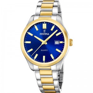 FESTINA Ρολόι Ανδρικό Δίχρωμο Ανοξείδωτο Ατσάλι Μπρασελέ F20738/3 FESTINA Ρολόι Ανδρικό Δίχρωμο Ανοξείδωτο Ατσάλι Μπρασελέ F20738/3