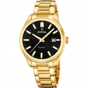 FESTINA Ρολόι Ανδρικό Επίχρυσο Ανοξείδωτο Ατσάλι Μπρασελέ F20740/3 FESTINA Ρολόι Ανδρικό Επίχρυσο Ανοξείδωτο Ατσάλι Μπρασελέ F20740/3