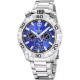 FESTINA Bullhead Ανδρικό Ρολόι Χρονογράφος Ασημί Ανοξείδωτο Ατσάλι Μπρασελέ F20743/3 FESTINA Bullhead Ανδρικό Ρολόι Χρονογράφος Ασημί Ανοξείδωτο Ατσάλι Μπρασελέ F20743/3