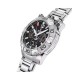 FESTINA Bullhead Ανδρικό Ρολόι Χρονογράφος Ασημί Ανοξείδωτο Ατσάλι Μπρασελέ F20743/6