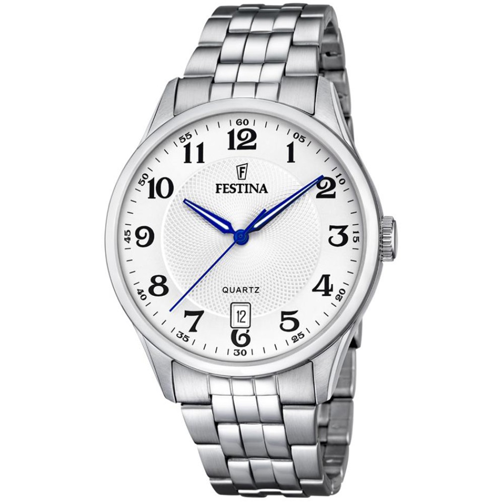 FESTINA Men's watch Silver tone stainless steel bracelet F20425/1