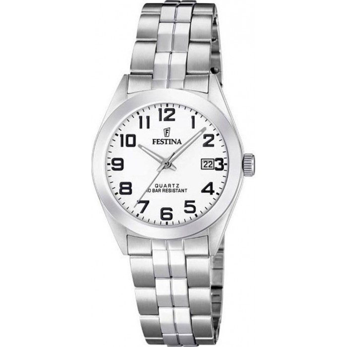 FESTINA Ladies Ρολόι Ασημί Ανοξείδωτο Ατσάλι Μπρασελέ F20438/1 FESTINA Ladies Ρολόι Ασημί Ανοξείδωτο Ατσάλι Μπρασελέ F20438/1