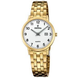 FESTINA Ρολόι Γυναικείο Χρυσό Ανοξείδωτο Ατσάλι Μπρασελέ F20514/1 