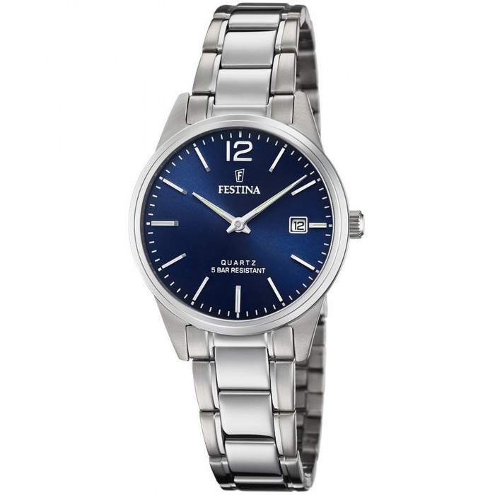 FESTINA Ladies Ρολόι Ασημί  Ανοξείδωτο Ατσάλι Μπρασελέ  F20509/3 