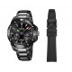 FESTINA Hybrid Chronobike Special Edition Set Ανδρικό Ρολόι Χρονογράφος Μαύρο Ανοξείδωτο Ατσάλι Μπρασελέ F20648/1