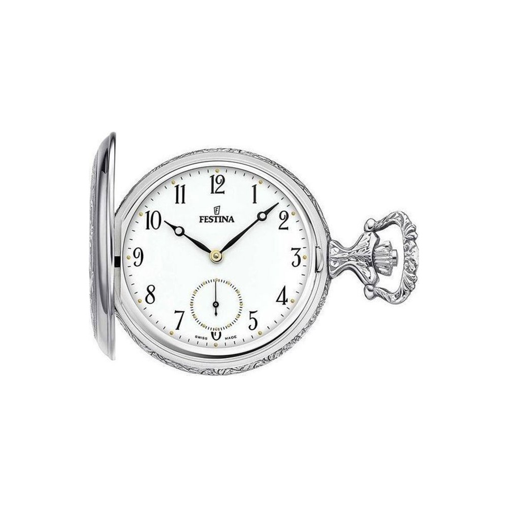FESTINA Automatic Silver 925 Pocket Watch F4075/1