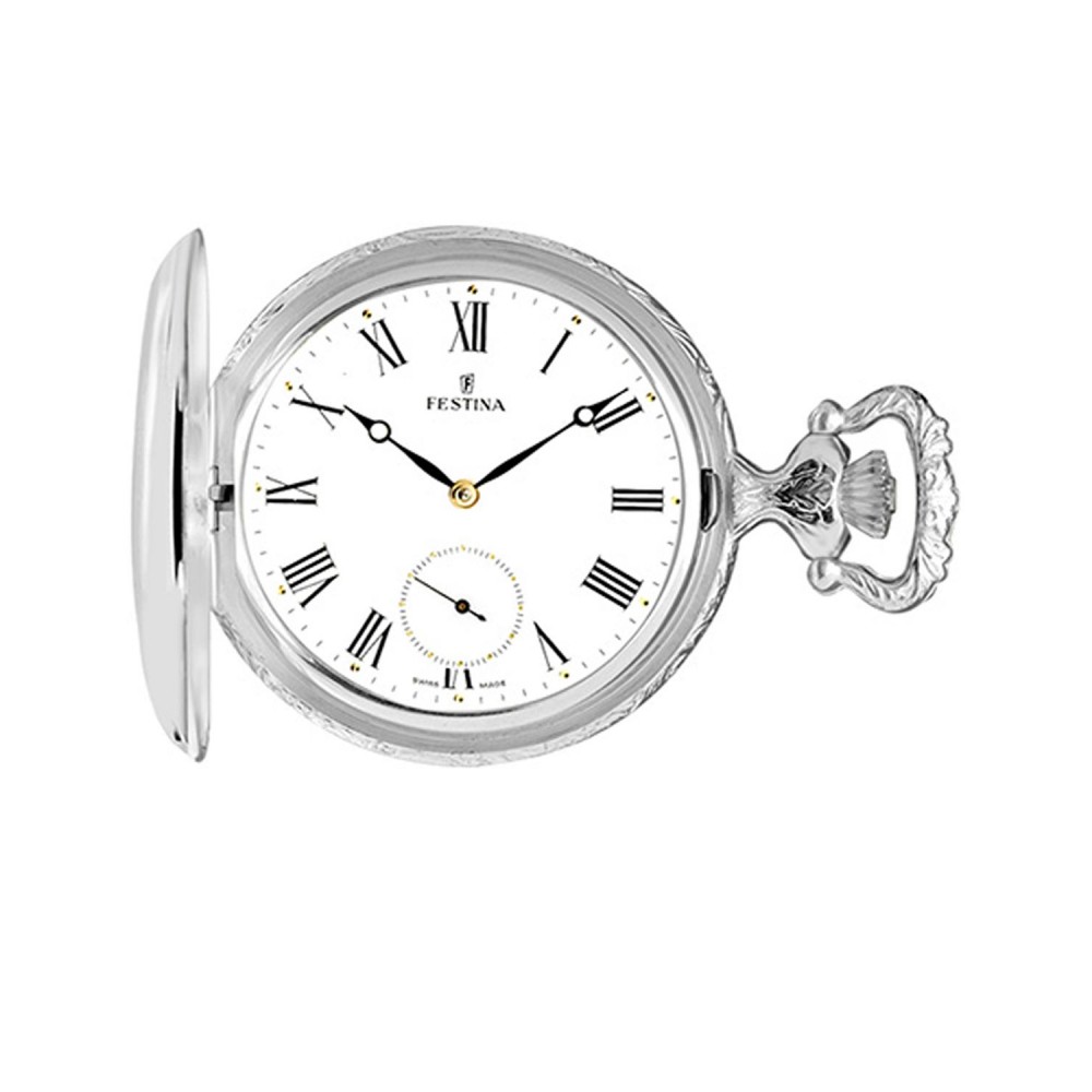 FESTINA Automatic Silver 925 Pocket Watch F4075/2