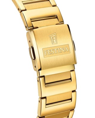 FESTINA Ρολόι Επιχρυσωμένο Ανοξείδωτο Ατσάλι Μπρασελέ F20678/5