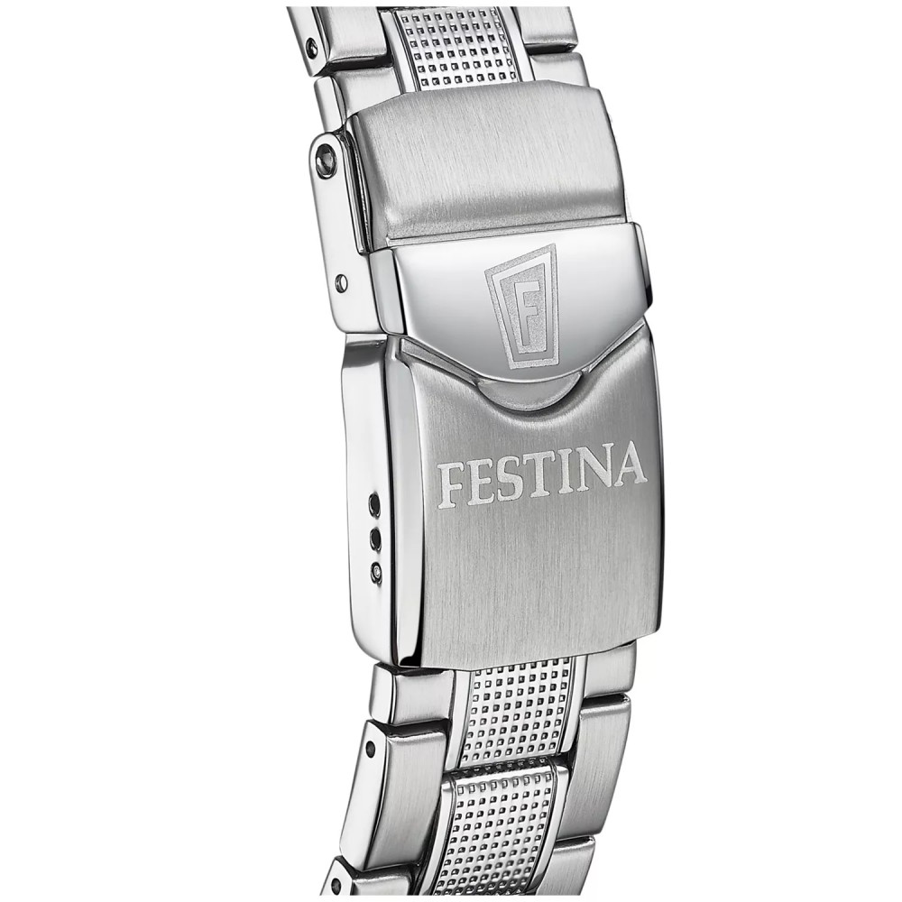 FESTINA Diver Ρολόι Ανδρικό Ασημί Ανοξείδωτο Ατσάλι Μπρασελέ F20669/1