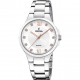 FESTINA WOMAN'S Crystals Ρολόι Γυναικείο Ασημί  Ανοξείδωτο Ατσάλι Μπρασελέ F20582/1