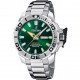 FESTINA Diver Ρολόι Ανδρικό Ασημί Ανοξελιδωτο Ατ΄σάλι μπρασελέ F20665/2