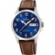 FESTINA CLASSICS Ρολόι Ανδρικό Καφέ Δερμάτινο Λουράκι F20358/B FESTINA CLASSICS Ρολόι Ανδρικό Καφέ Δερμάτινο Λουράκι F20358/B