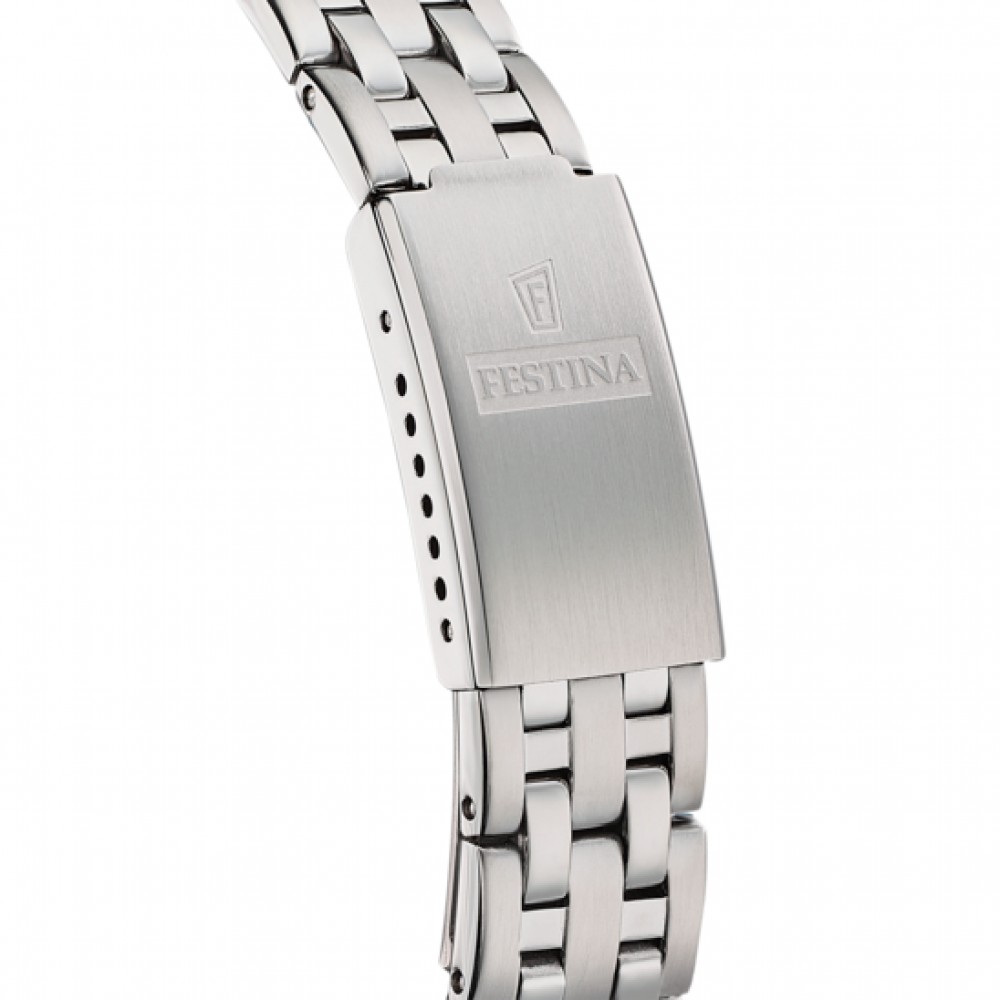 FESTINA Ρολόι Γυναικείο Ασημί Ανοιξείδωτο μπρασελέ F20455/2