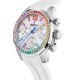 FESTINA Rainbow Ρολόι Χρονογράφος Γυναικείο Λευκό Καουτσούκ Λουράκι F20610/2