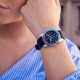 FESTINA Rainbow Ρολόι Χρονογράφος Γυναικείο Μαύρο Καουτσούκ Λουράκι F20610/3