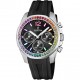 FESTINA Rainbow Ρολόι Χρονογράφος Γυναικείο Μαύρο Καουτσούκ Λουράκι F20610/3