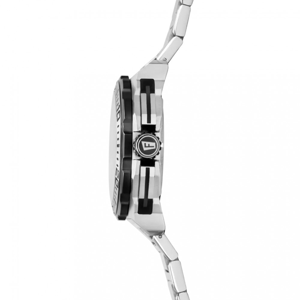 FESTINA Ανδρικό Ρολόι CHRONO BIKE Ασημί Ανοξείδωτο Ατσάλι Μπρασελέ F20724/2