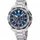FESTINA Ανδρικό Ρολόι CHRONO BIKE Ασημί Ανοξείδωτο Ατσάλι Μπρασελέ F20724/2