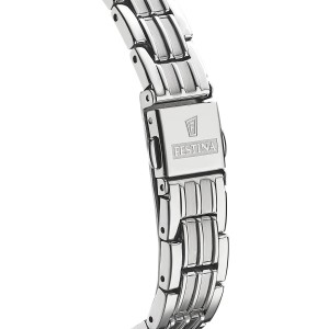 FESTINA Swiss Made Ρολόι Γυναικείο Ασημί Ανοξείδωτο Ατσάλι μπρασελέ F20006/3