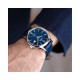 FESTINA Swiss Made Ανδρικό Ρολόι Μπλε Δερματινο λουράκι F20007/3
