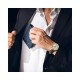 FESTINA Swiss Made Ανδρικό Ρολόι Μαύρο Δερματινο λουράκι F20010/1