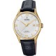 FESTINA Swiss Made Ανδρικό Ρολόι Μαύρο Δερματινο λουράκι F20010/2