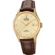 FESTINA Swiss Made Ανδρικό Ρολόι Καφέ Δερματινο λουράκι F20010/5v