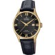 FESTINA Swiss Made Ανδρικό Ρολόι Μαύρο Δερματινο λουράκι F20010/4