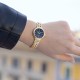 FESTINA Ρολόι Γυναικείο Επίχρυσο Ανοξείδωτο Ατσάλι μπρασελέ F20745/4
