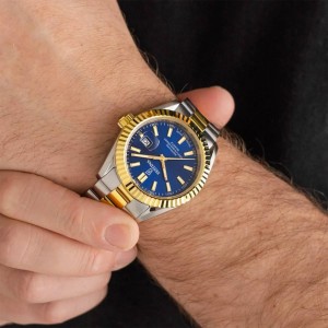 FESTINA Ανδρικό Ρολόι Swiss Made Δίχρωμο Ανοξείδωτο Ατσάλι Μπρασελέ F20085/B FESTINA Ανδρικό Ρολόι Swiss Made Δίχρωμο Ανοξείδωτο Ατσάλι Μπρασελέ F20085/B