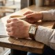 FESTINA Ρολόι Τετράγωνο Χρυσό Καφέ δερμάτινο λουρί F20780/2 FESTINA Ρολόι Τετράγωνο Χρυσό Καφέ δερμάτινο λουρί F20780/2