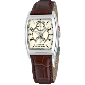 FESTINA Century Editon Automatic Ρολόι Ανδρικό Καφέ Δερμάτινο Λουράκι F7001/3