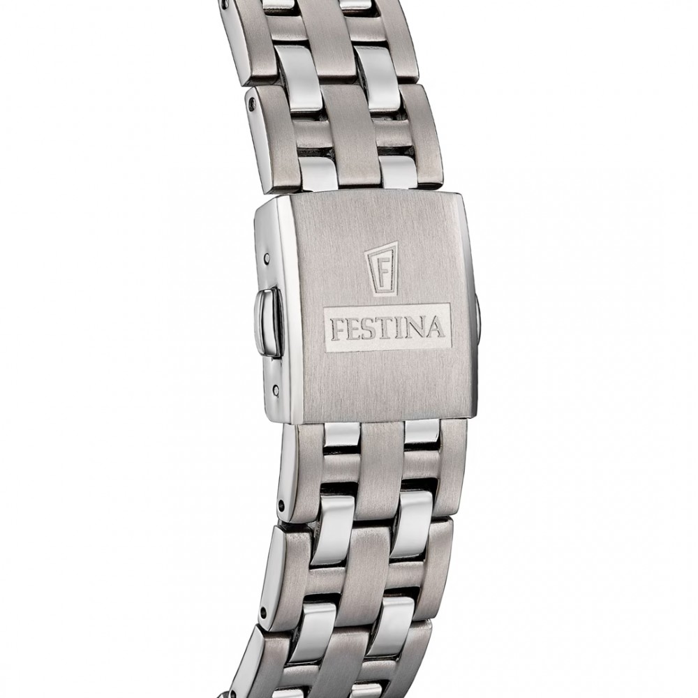 FESTINA Ρολόι Ανδρκό Ασημί μπρασελέ Τιτανίου F20696/1 FESTINA Ρολόι Ανδρκό Ασημί μπρασελέ Τιτανίου F20696/1