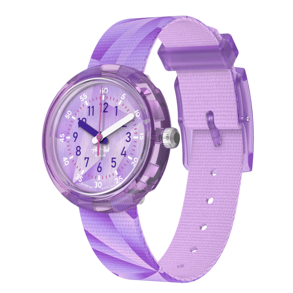 FLIK FLAK PURPLE PRISM Kids Watch Multicolor Plastic Strap ZFPNP167