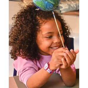 FLIK FLAK PLAYFUL PLANETS Kids Watch Multicolour Fabric strap ZFBNP259
