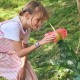 FLIK FLAK HIBISKISS Ρολόι Παιδικό Πολύχρωμο Υφασμάτινο Λουράκι ZFPNP186