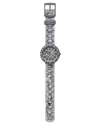 FLIK FLAK LUNAR BRICK Ρολόι Παιδικό Γκρι Λουράκι Σιλικόνης ZFCSP134