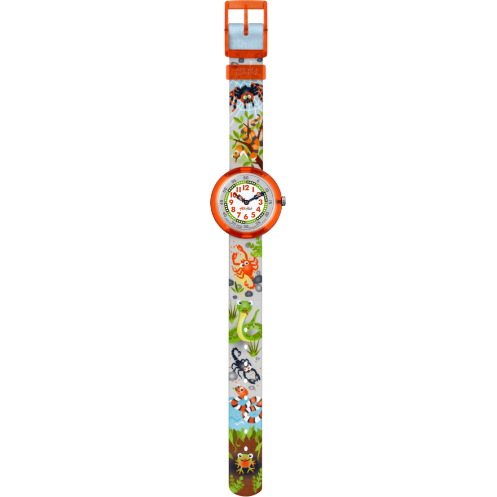 FLIK FLAK FRIENDSHIP IN THE AIR Kids Watch Multicolor Fabric strap ZFBNP016 FLIK FLAK FRIENDSHIP IN THE AIR Kids Watch Multicolor Fabric strap ZFBNP016