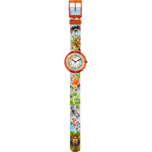 FLIK FLAK FRIENDSHIP IN THE AIR Kids Watch Multicolor Fabric strap ZFBNP016 FLIK FLAK FRIENDSHIP IN THE AIR Kids Watch Multicolor Fabric strap ZFBNP016