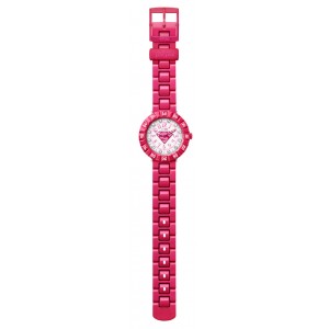FLIK FLAK SUPERGIRL Kids Watch Pink Plastic Strap SET TOWEL ZFFLP003 FLIK FLAK SUPERGIRL Kids Watch Pink Plastic Strap SET TOWEL ZFFLP003