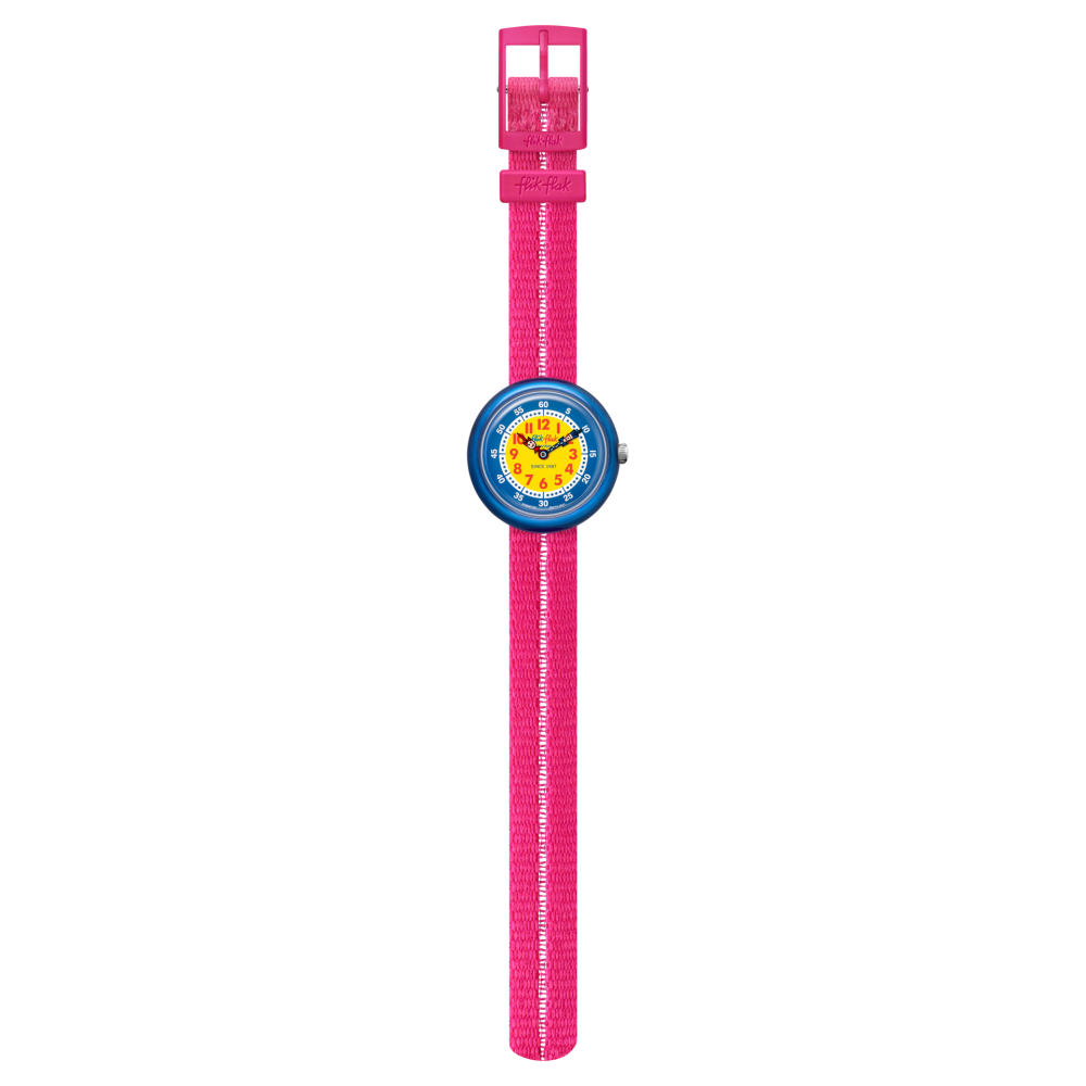 FLIK FLAK RETRO PINK Ρολόι Παιδικό Ροζ Υφασμάτινο Λουράκι ZFBNP190 FLIK FLAK RETRO PINK Ρολόι Παιδικό Ροζ Υφασμάτινο Λουράκι ZFBNP190