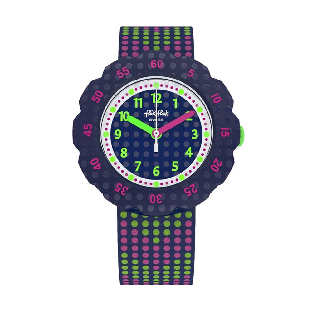 FLIK-FLAK DOTS 2.0 Fabric Strap ZFPSP037
