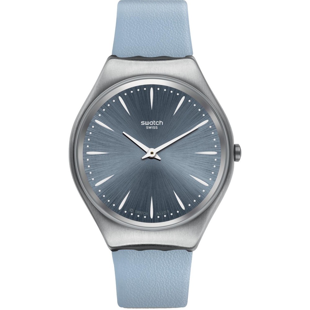 SWATCH SKINDREAM Women's watch Light Blue leather strap SYXS118 SWATCH SKINDREAM Women's watch Light Blue leather strap SYXS118