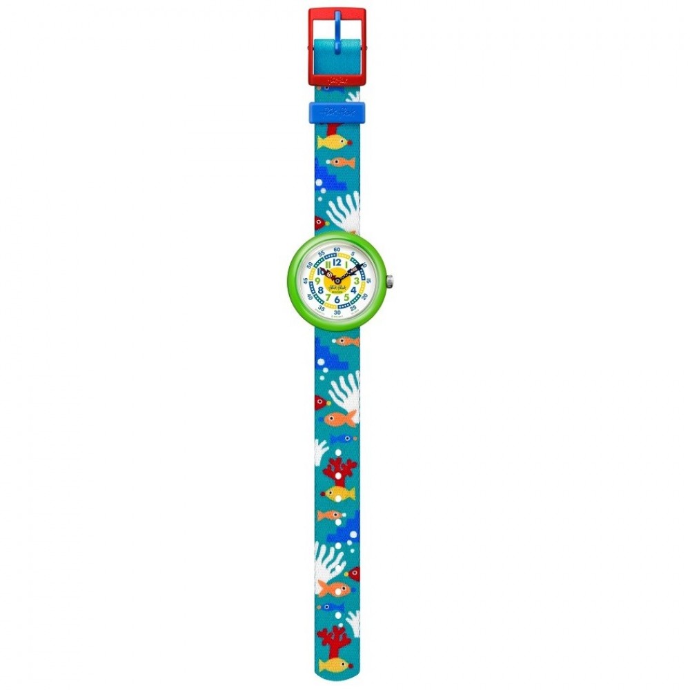 FLIK-FLAK FISH’N’REEF Multicolor Fabric Strap ZFBNP113