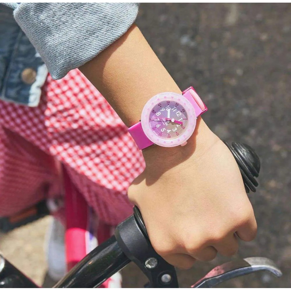 FLIK FLAK Fuze In Pink Ρολόι Παιδικό Ροζ Λουράκι Σιλικόνης ZFCSP130 FLIK FLAK Fuze In Pink Ρολόι Παιδικό Ροζ Λουράκι Σιλικόνης ZFCSP130