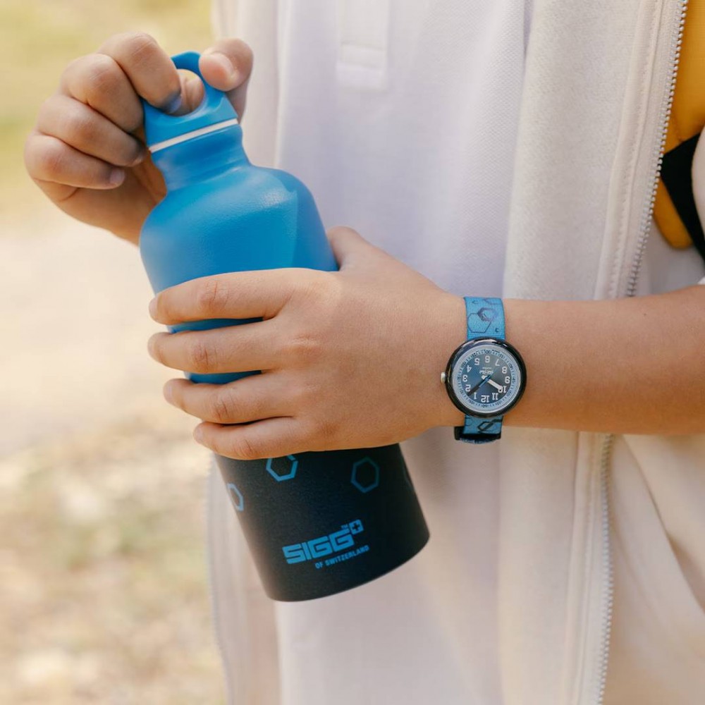 FLIK FLAK QUENCH IN BLUE Ρολόι Παιδικό Μπλε Υφασμάτινο Λουράκι ZFPNP189 FLIK FLAK QUENCH IN BLUE Ρολόι Παιδικό Μπλε Υφασμάτινο Λουράκι ZFPNP189