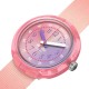 FLIK FLAK QUENCH IN PINK Ρολόι Παιδικό Ροζ Υφασμάτινο Λουράκι ZFPNP188